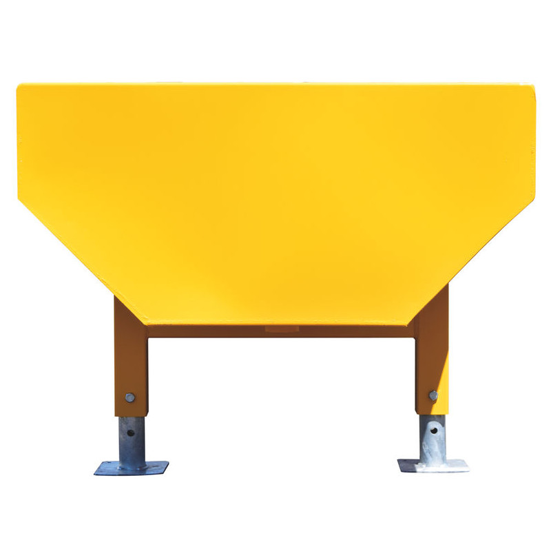 Reinforced 3 x 0.60 m painted feed trough Reinforced 3 x 0.60 m painted feed trough