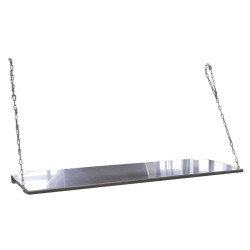 Stainless steel shelf for stall