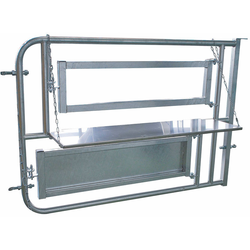Stainless steel shelf for stall Stainless steel shelf for stall
