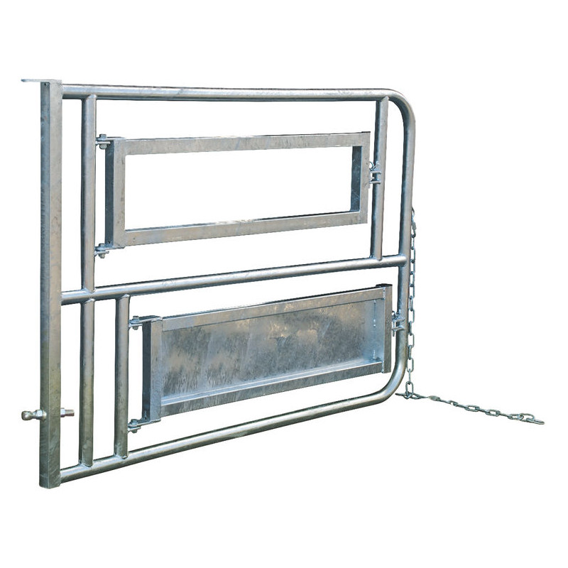 Double gate stall panel