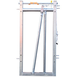 Stall headlock panel Stall headlock panel