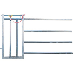 4-rail front end with headlock for stall barrier H. 1.15 m