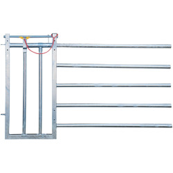 5-rail front end with headlock for stall barrier H. 1.15 m