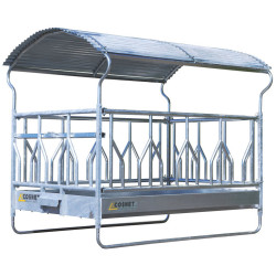 RDTLS II double feed panel hay rack