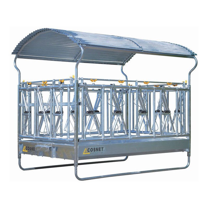 RDTC II double self-locking yoke hay rack RDTC II double self-locking yoke hay rack