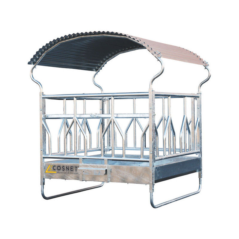 RTLS feed panel hay rack