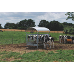 RTLS feed panel hay rack