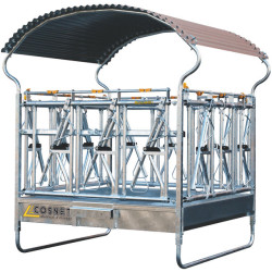 RTC II self-locking yoke hay rack