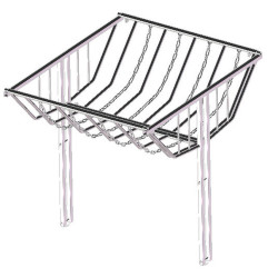 Hay rack with bars & chain Hay rack with bars & chain