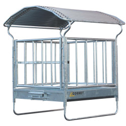Straight RTE panel hay rack "Special equines"
