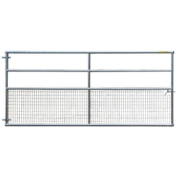 3 m Sheep Fixed semi-meshed field gate