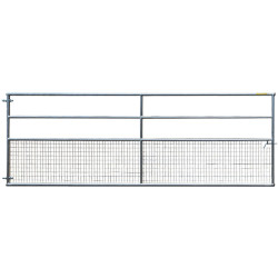 4 m Sheep Fixed semi-meshed field gate