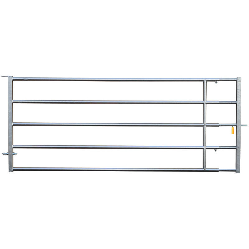 3/4 m extendable Ø 42.4 mm field gates with one latch 3/4 m extendable Ø 42.4 mm field gates with one latch