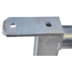 3/4 m extendable Ø 42.4 mm field gates with one latch 3/4 m extendable Ø 42.4 mm field gates with one latch
