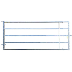 2/3 m extendable Ø 42.4/35 mm field gates with one latch