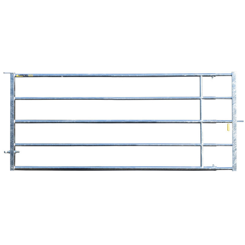 2/3 m extendable Ø 42.4/35 mm field gates with one latch