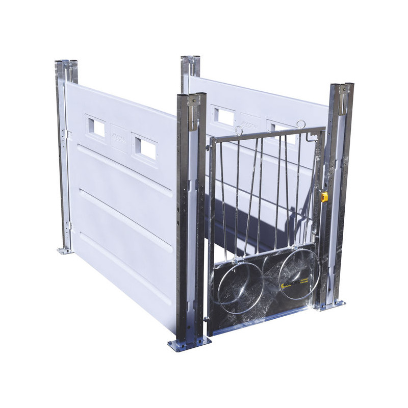 HYGIENE PRO SM calf pen with movable PE partitions HYGIENE PRO SM calf pen with movable PE partitions