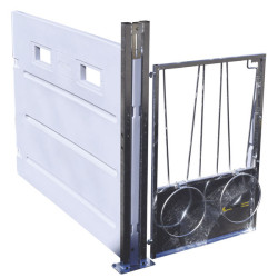 Extension for HYGIENE PRO SM calf pen with movable PE partitions