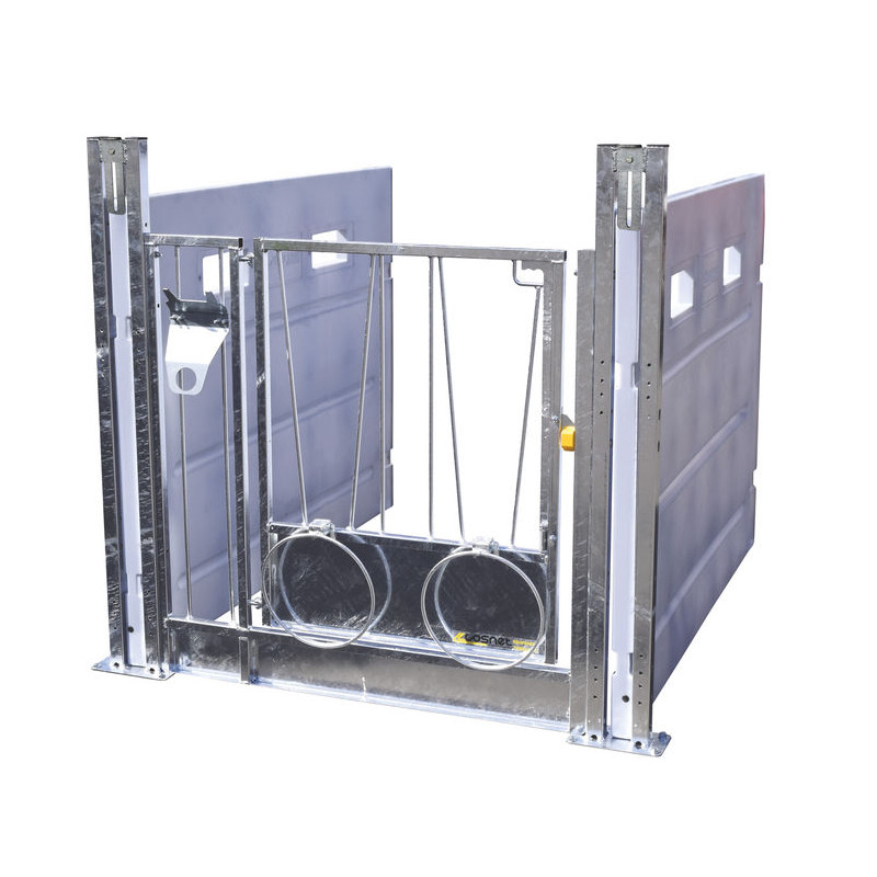 HYGIENE PRO LM calf pen with movable PE partitions