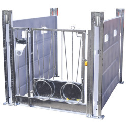 HYGIENE PRO LM calf pen with movable PE partitions