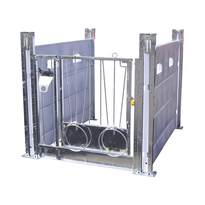 HYGIENE PRO LM calf pen with movable PE partitions