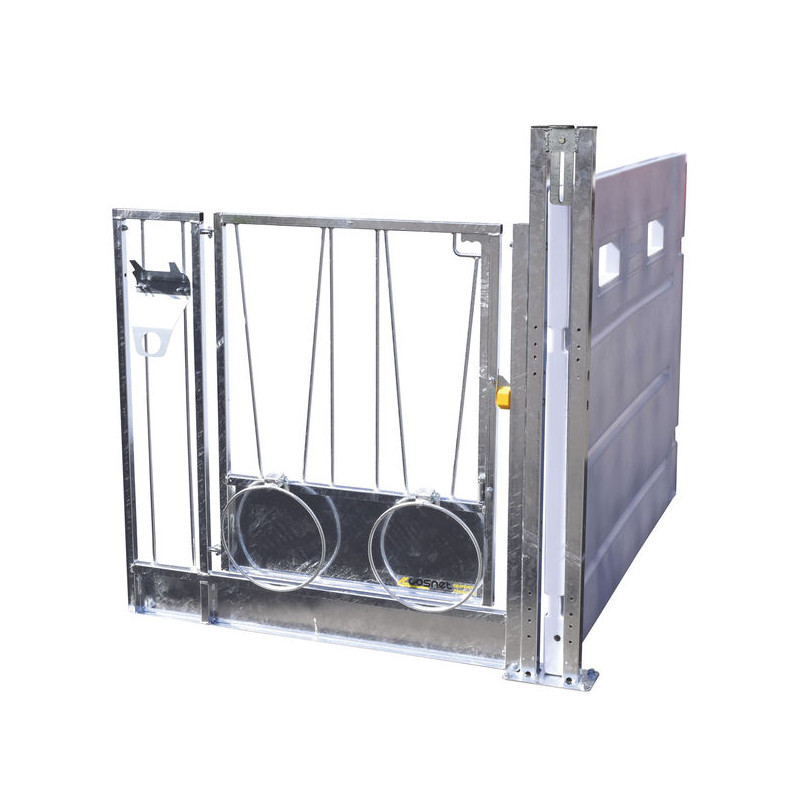 Extension for HYGIENE PRO LM calf pen with movable PE partitions Extension for HYGIENE PRO LM calf pen with movable PE partitions