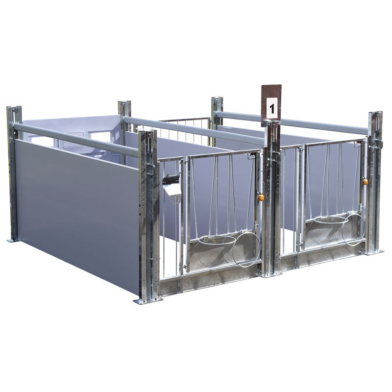 Calf pen STANDARD with movable partitions PVC