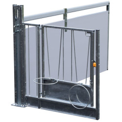 Extension for STANDARD LM calf pen with movable PVCpartitions