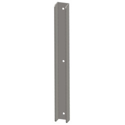 U-shaped profile for rear wall mounting of HYGIENE PRO PM, GM and STANDARD GM partitions