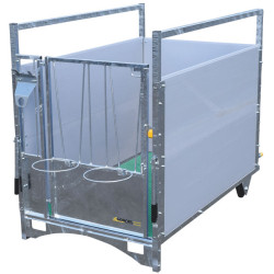 STANDARD - PVC wheeled calf box - Model Single