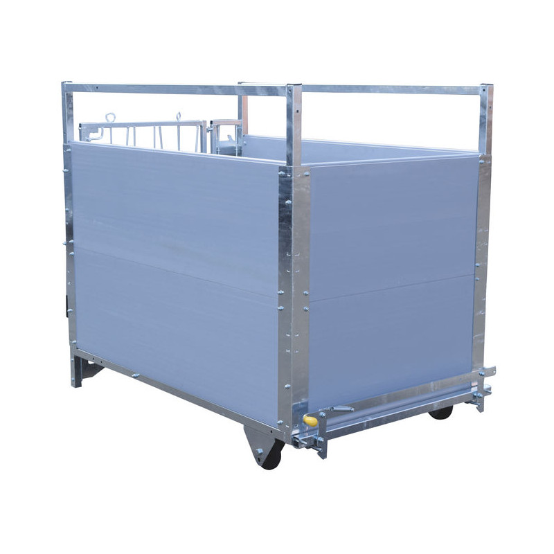 STANDARD - PVC wheeled calf box - Model Single