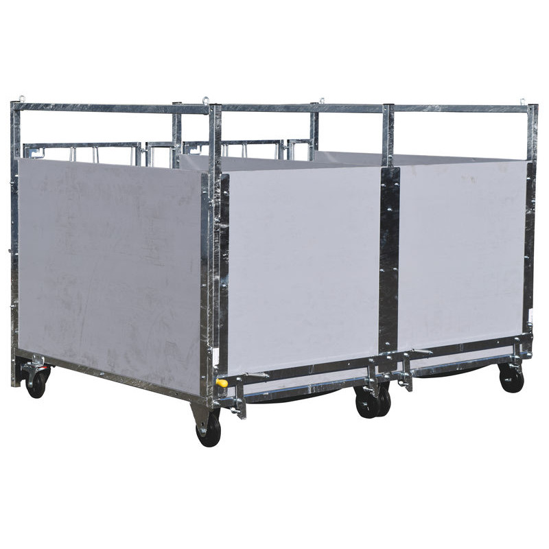 STANDARD - PVC wheeled calf box - Model DUO