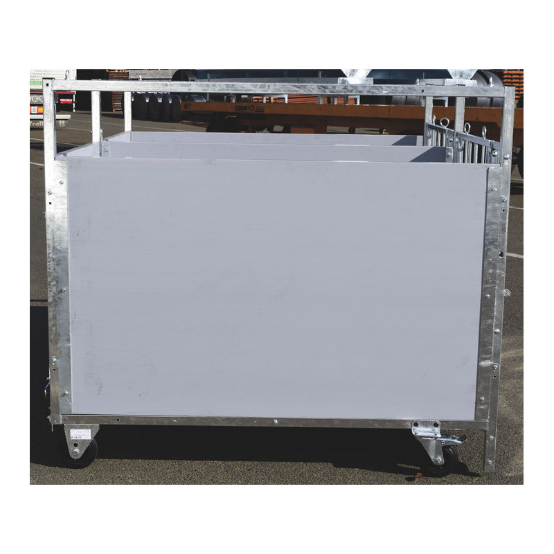 STANDARD - PVC wheeled calf box - Model DUO