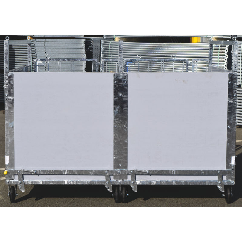 STANDARD - PVC wheeled calf box - Model DUO