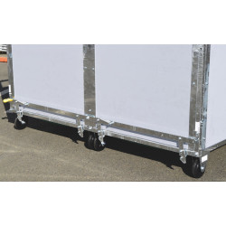 STANDARD - PVC wheeled calf box - Model DUO