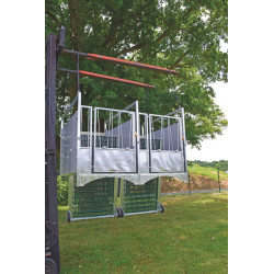 STANDARD - PVC wheeled calf box - Model DUO