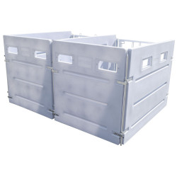 HDPE rear panel for HYGIENE PRO calf box