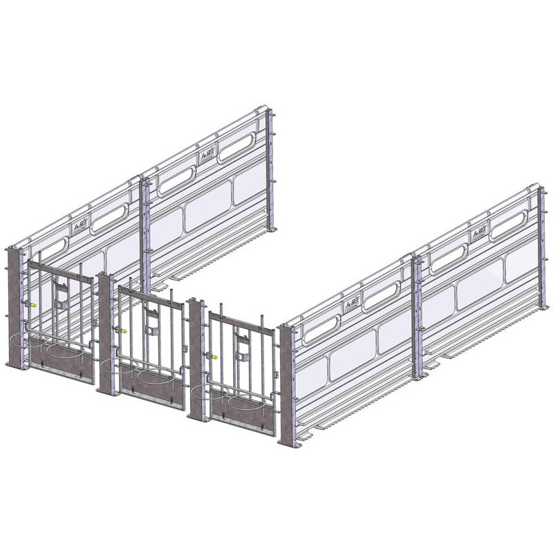 Partition for Hygiene Plus calf pen