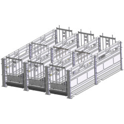 Partition for Hygiene Plus calf pen