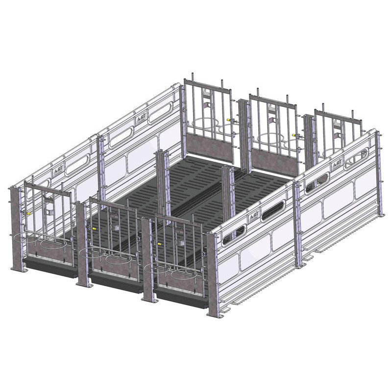 Front for calf pen