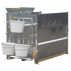 Front for calf pen