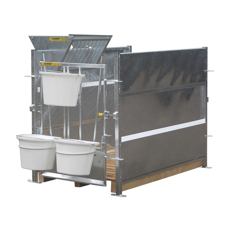 Front for calf pen