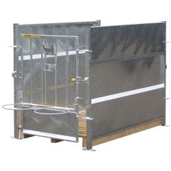 Front for calf pen