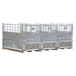 Front for calf pen