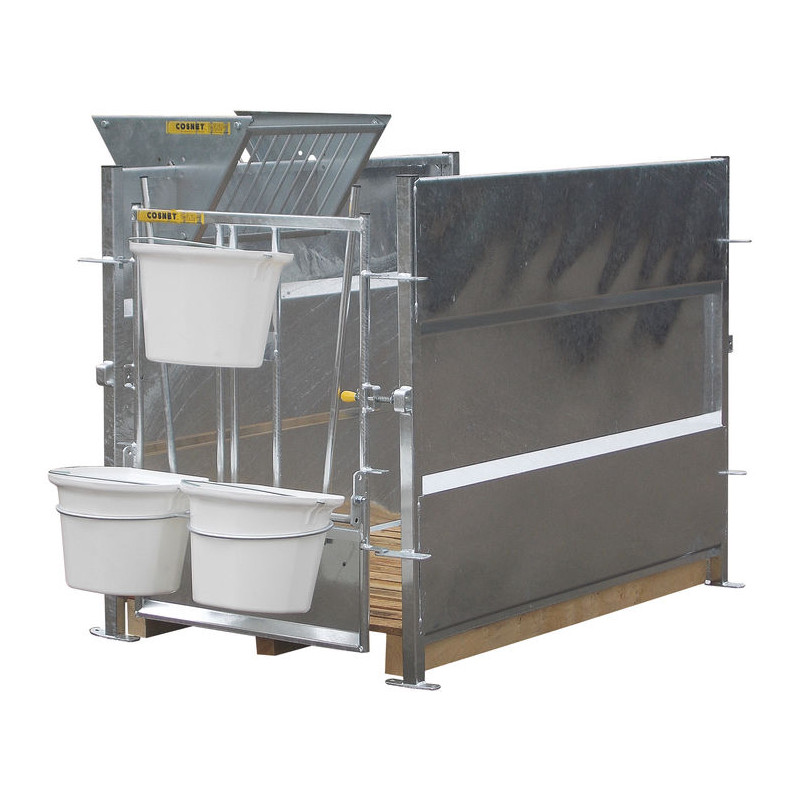 Front for calf pen
