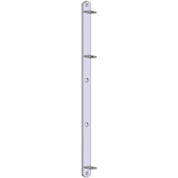 Wall fastening for calf pens