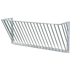 2 m Metal suspended hay rack