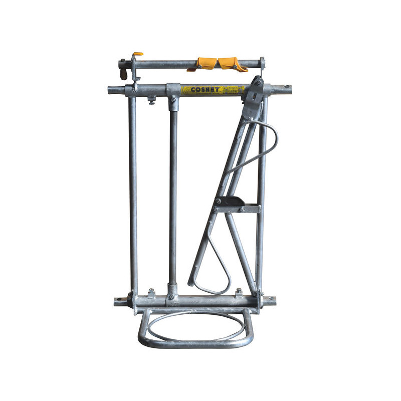 1 place/0.75 m JUNIOR COMFORT SR calf headlock panel with bucket holder