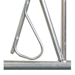 4 places/2 m JUNIOR COMFORT SR calf headlock panel without bucket holder 4 places/2 m JUNIOR COMFORT SR calf headlock panel without bucket holder