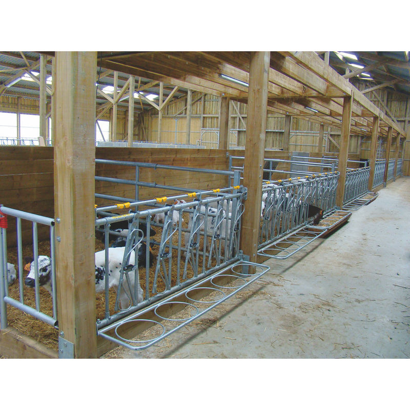 5 places/2.5 m JUNIOR COMFORT SR calf headlock panel without bucket holder